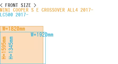 #MINI COOPER S E CROSSOVER ALL4 2017- + LC500 2017-